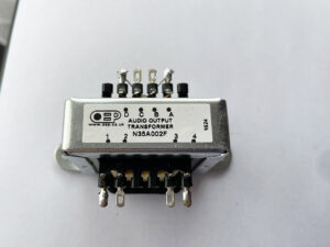 Radiospares audio output transformer.