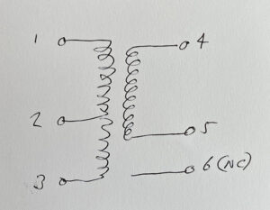 Collins modulation transformer 7R3 connections