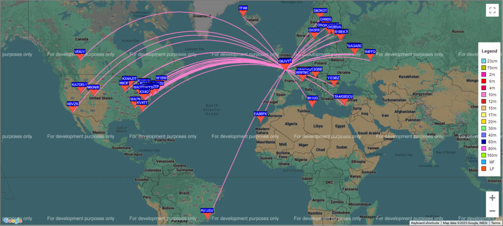 10 Metres mobile WSPR