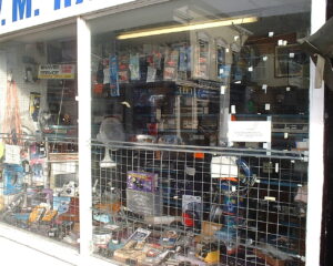 The shop window